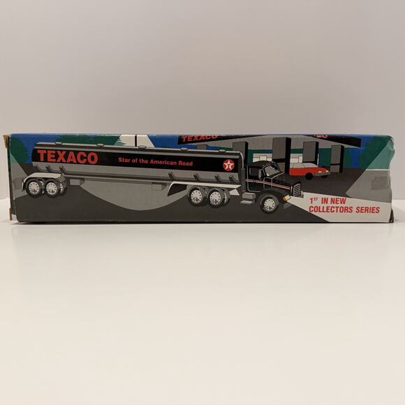 Texaco Other - Vintage Texaco 1994 Toy Tanker Truck LIGHT SOUND 1st in SERIES In Box